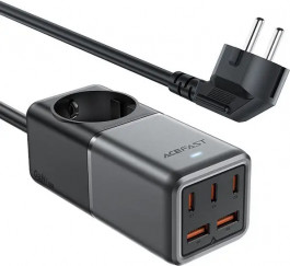   Acefast Z2 Power Strip GaN PD75W 3xUSB-C+2xUSB-A  (AFZ2)