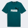 PUMA Бірюзова чоловіча футболка  ESS+ 2 Col Logo Tee 586759/08 XXL - зображення 7