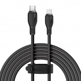   Baseus USB-C to Lightning Pudding Series Fast Charging Cable 20W 2m Black (P10355701111-01)