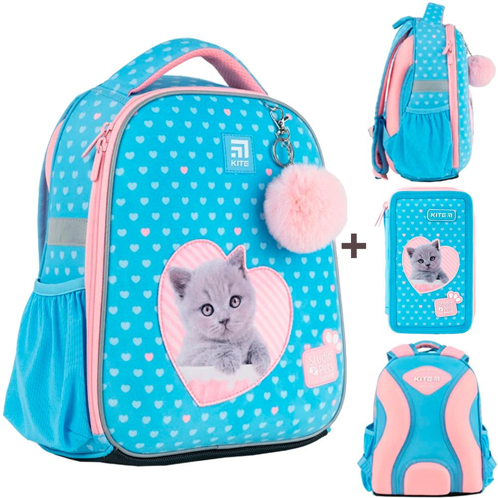 Kite Рюкзак  Education каркасний 555 Studio Pets SP24-555S-1 - зображення 1