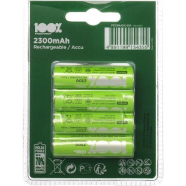   GP Batteries AA 2300mAh NiMh 4шт Peak Power (230AAHC-UC4)