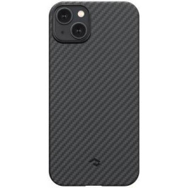   Pitaka MagEZ Case 4 Twill 1500D Black/Grey for iPhone 15 Plus (KI1501M)