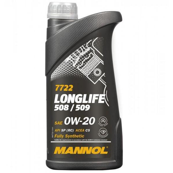 Mannol Longlife 508/509 0W-20 7722 1л - зображення 1