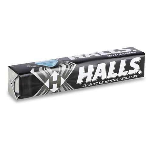 Halls Леденцы Extra Strong Ментол + эвкалипт 25.2 г (7622210722416) - зображення 1