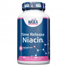   Haya Labs Time Release Niacin 250 mg, 100 таблеток