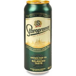   Staropramen Пиво  світле з/б, 0,48 л (4820250942754)