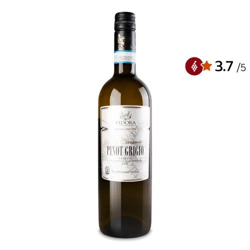 Fidora Вино  Pinot Grigio Organic DOC Venezia, 0,75 л (8053369642093) - зображення 1