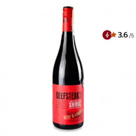   Beefsteak Club Вино  Beef & Liberty Shiraz, 0,75 л (5011932012837)