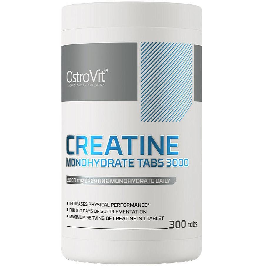 OstroVit Creatine Monohydrate 3000 mg 300 tabs /100 servings/ - зображення 1