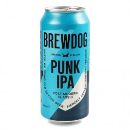   BrewDog Пиво  Punk IPA світле з/б, 0,44 л (5056025453890)