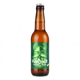   Varvar Пиво  Hoppy Lager, світле, нефільтроване, 5,6%, 0,33 л (4820201010693)