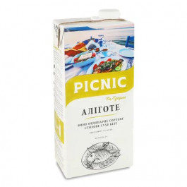   Picnic Вино  «Аліготе» біле сухе, 1 л (4820275980090)