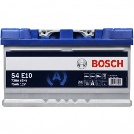   Bosch 6СТ-75 S4 Silver (S4E 100)