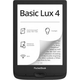 PocketBook 618 Basic Lux 4, Black (PB618-P-CIS)