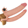 LoveToy Pleasure X Tender Vibrating Double Penis Sleeve Add 1" (6452LVTOY410) - зображення 6