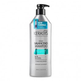 KeraSys Шампунь для волос  Scalp Care Balancing Shampoo Лечение кожи головы, 600 мл (8801046862285)