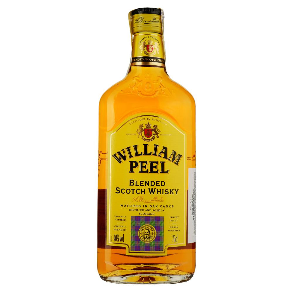 William Peel Віскі шотландське купажоване  0,7л 40% (3107872000507) - зображення 1