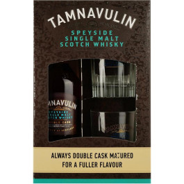   Tamnavulin Набір віскі  Speyside Single Malt 40% 0.7 л + 2 склянки (4820196540199)