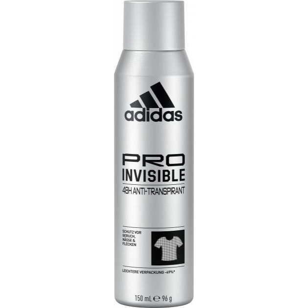 Adidas Спрей-дезодорант  Pro invisible 150 мл (3616303440398) - зображення 1