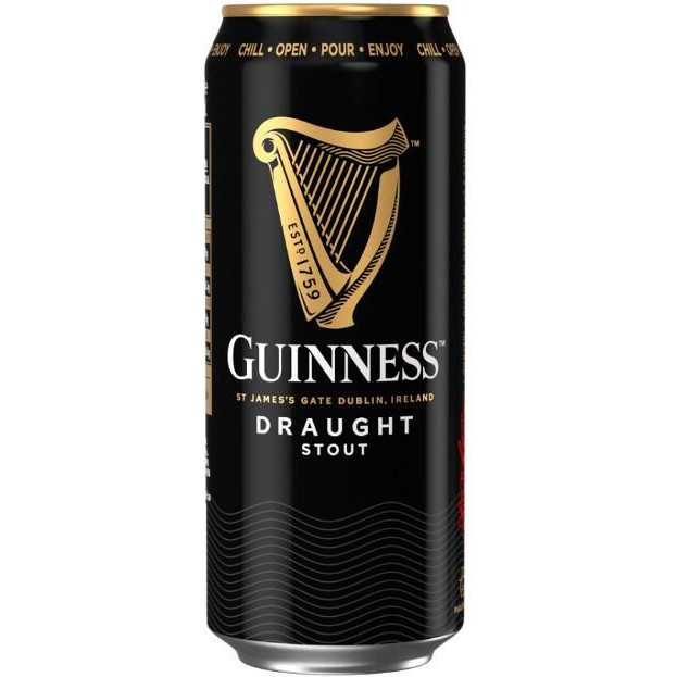 Guinness Пиво  Draught темне фільтроване 4.1%, 0.44 л (5000213101872) - зображення 1