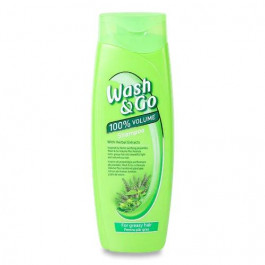Wash&Go Шампунь  з екстрактами трав для жирного волосся 400 мл (8008970042213)