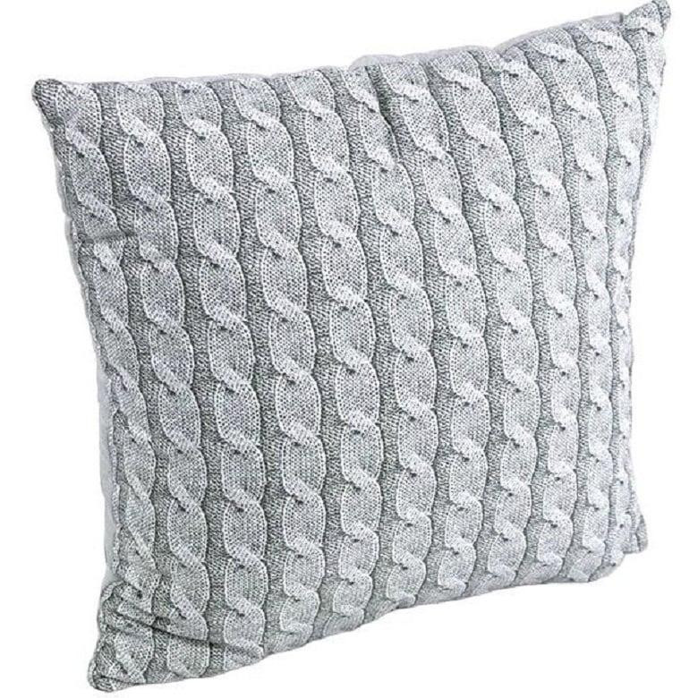 Руно Подушка декоративна  Grey Braid 40x40 см (Р311.52_Grey Braid) - зображення 1