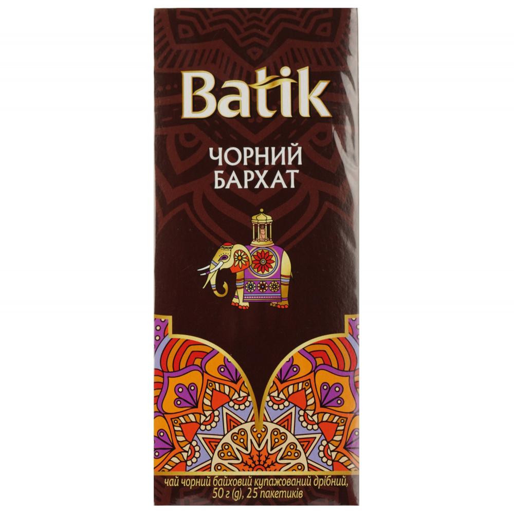 Batik Чай чорний  Black Velvet, 25 шт. (4820015837141) - зображення 1