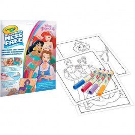 Crayola Раскраска с маркерами  Disney Princess 18 с (75-2813)