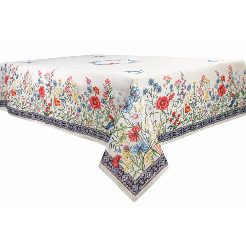 Lefard Скатерть гобеленовая Floral design 140х140см 732-010 - зображення 1