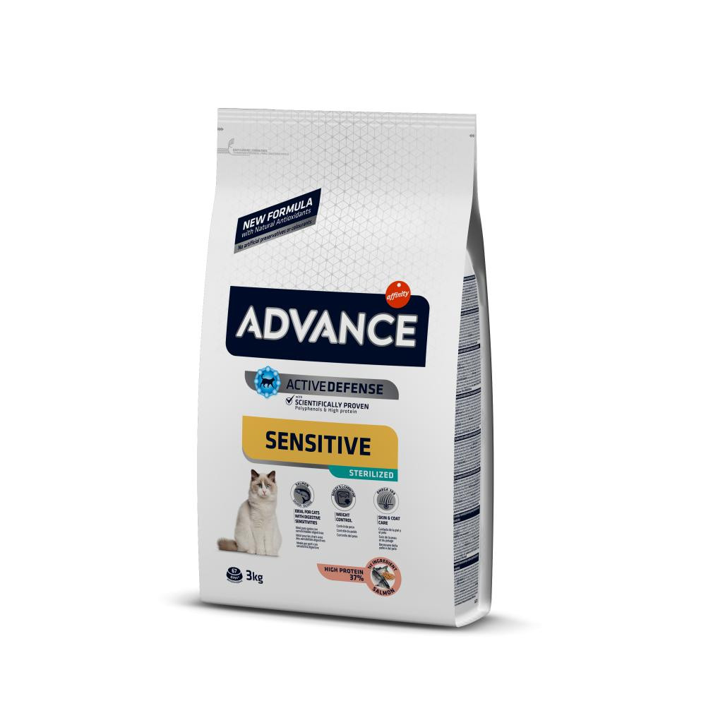Advance Sterilized Sensitive Salmon 3 кг (922081) - зображення 1