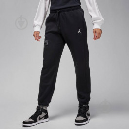 Nike Спортивні штани жіночі  W J Brkln Flc Jordan Pant FN5440-010 S Чорні (196975489596)