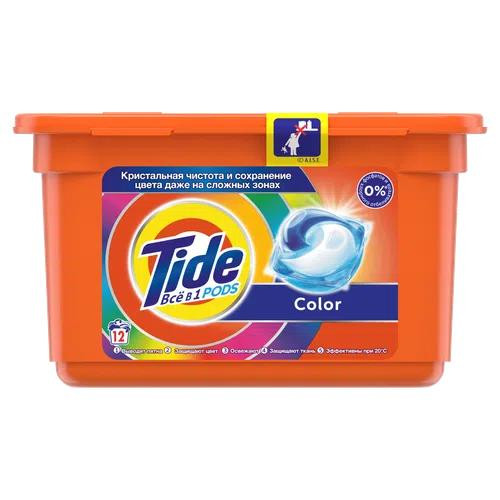 Tide Капсулы Все-в-1 Color 12 шт (8001090758231) - зображення 1