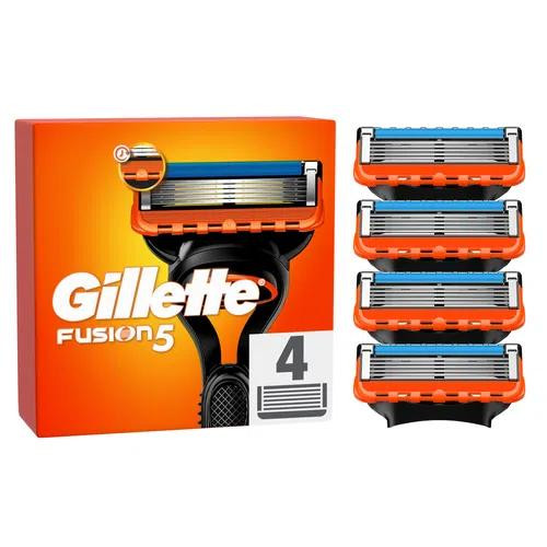 Gillette Змінні картриджі для гоління (леза) чоловічі  Fusion5, 4 шт/уп (7702018595617) - зображення 1