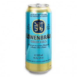 Lowenbrau Упаковка пива  Original светлое фильтрованное 5.2% 0.5 л x 24 шт (40786179)