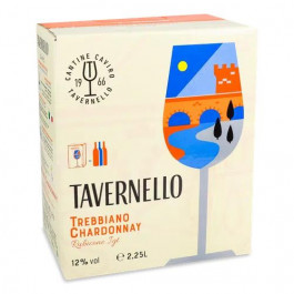   Tavernello Вино  Trebbiano Сhardonnay Rubicone, 2,25 л (8008530018344)