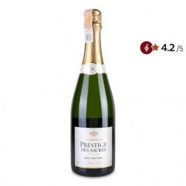   Prestige des Sacres Шампанське  Brut Nature, 0,75 л (3445240715005)