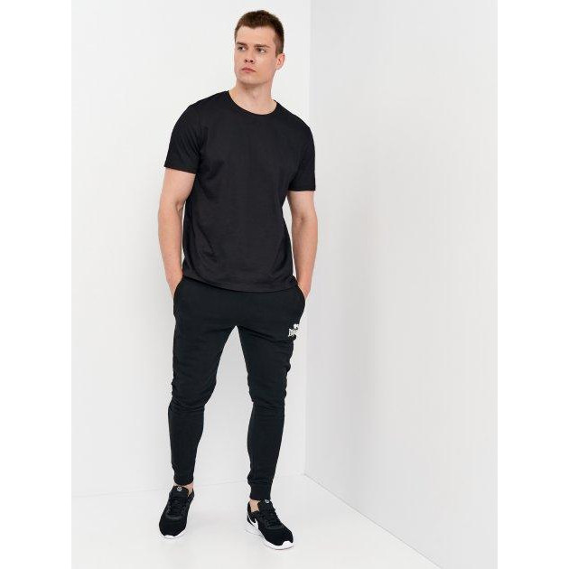 Lonsdale Спортивні штани чоловічі  Pilsdon 117107-1000 L Black (4251522370225) - зображення 1