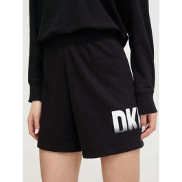 DKNY Спортивні шорти жіночі  Fade Away Logo 8 Rel DP3S5165-BLK L Чорні (755404324756)