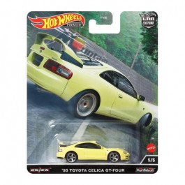   Hot Wheels 95 Toyota Celica GT-Four Car Culture Mountain Drifters 1:64 HCJ82 Bright Yellow