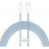 Baseus Dynamic Series Fast Charging Data Cable Type-C to Lightning 20W 2m Blue (CALD000103) - зображення 1