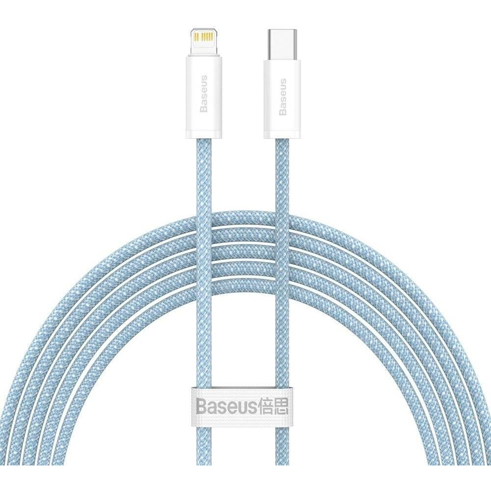 Baseus Dynamic Series Fast Charging Data Cable Type-C to Lightning 20W 2m Blue (CALD000103) - зображення 1