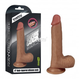   LoveToy Lovetoy Silicone Nature Cock телесный 20,5 см (6452LVTOY005)