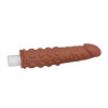 LoveToy Pleasure XTender Penis Sleeve Brown Add 2" (6452LVTOY160) - зображення 2