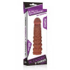 LoveToy Pleasure XTender Penis Sleeve Brown Add 2" (6452LVTOY160) - зображення 6