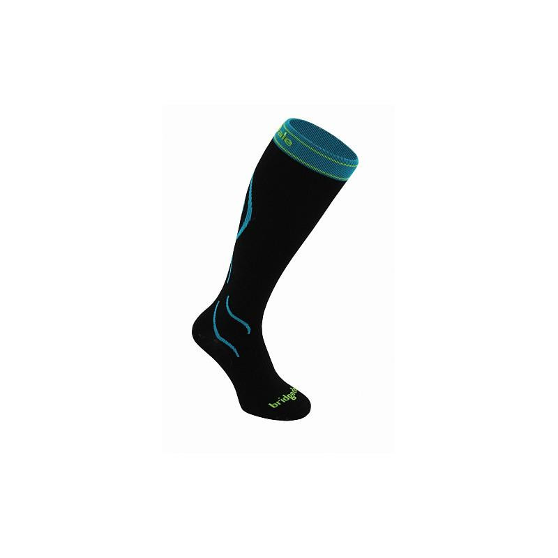 Bridgedale Шкарпетки  Compression Ski Black/Blue S (1053-610513.007.S) - зображення 1