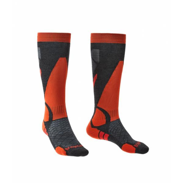 Bridgedale Шкарпетки  Ski LW Graphite/Orange M (1053-710550.135.M) - зображення 1