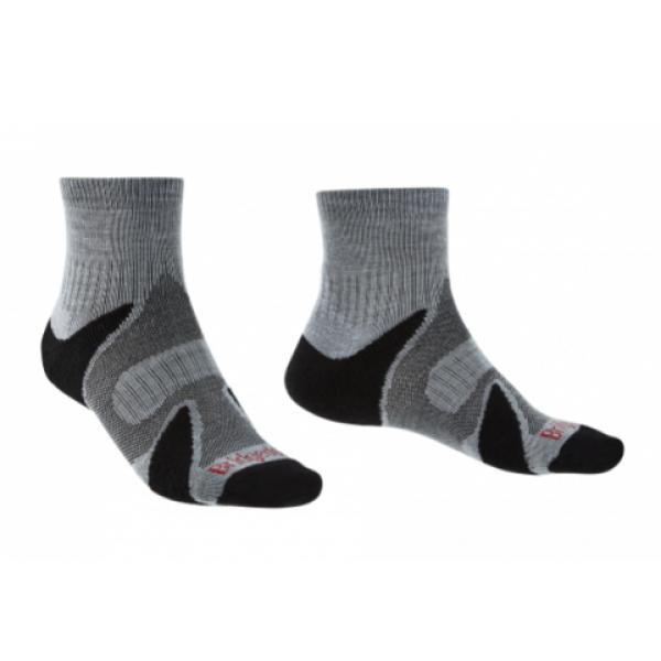 Bridgedale Шкарпетки  Trail Sport LW Ankle L Silver/Black (1053-710527.852.L) - зображення 1