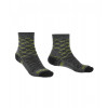 Bridgedale Шкарпетки  Hike LW Endurance Ankle Pattern Grey/Lime L (1053-710096.118.L) - зображення 1