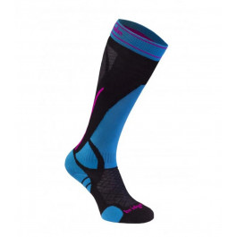   Bridgedale Шкарпетки  Merinofusion Ski Vertige Light Wmns Black/Blue S (1053-610637.007.S)