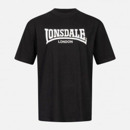 Lonsdale Футболка  Keisley 117205-1500 Xl Black/White (4251522374872)